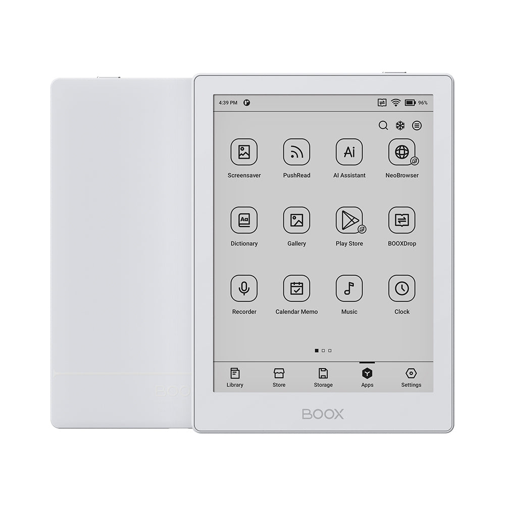 BOOX 6" Go 6 (白色版) (亞太區限定) 黑白電子書墨水屏平板閱讀器