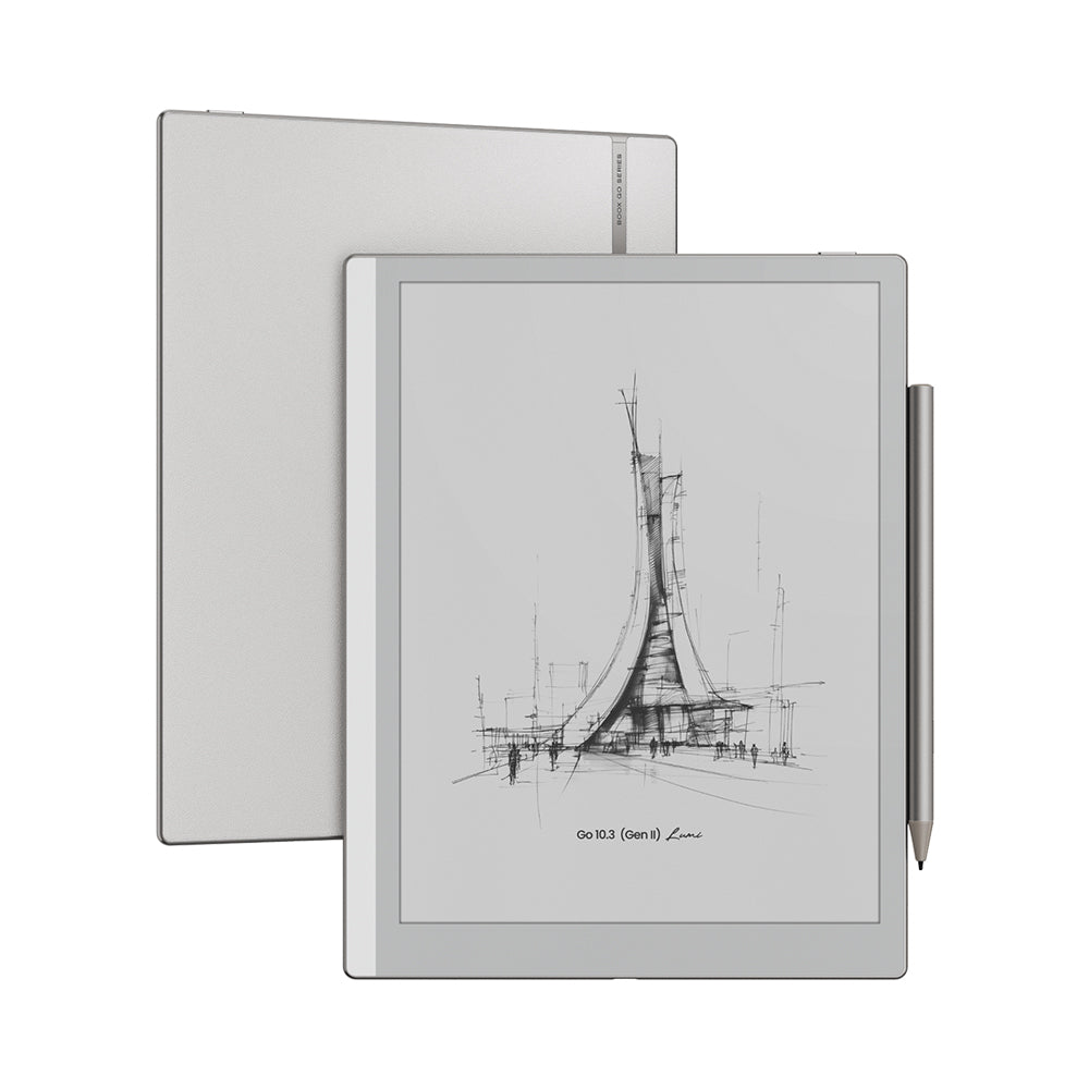 BOOX 10.3'' Go 10.3 (Gen II) Lumi帶前光 黑白電子書墨水屏平板閱讀器
