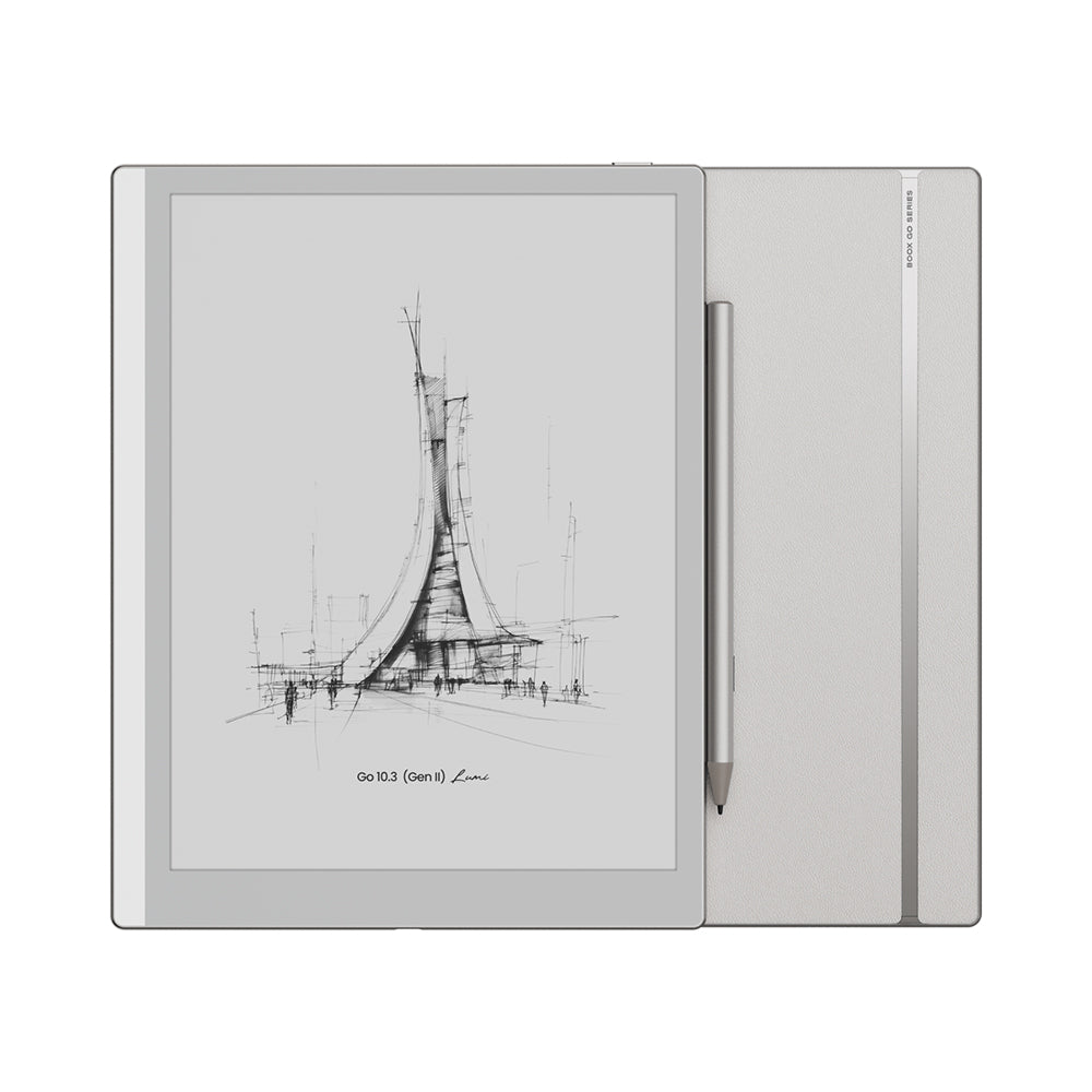 BOOX 10.3'' Go 10.3 (Gen II) Lumi帶前光 黑白電子書墨水屏平板閱讀器