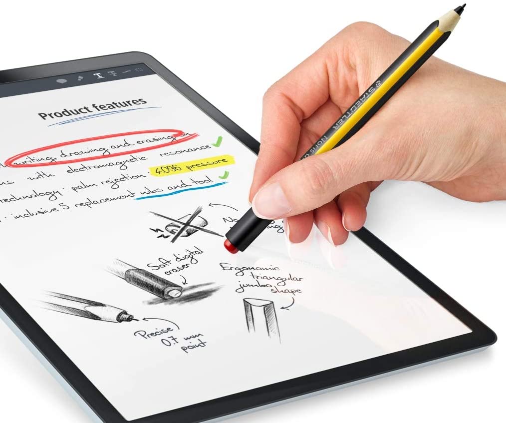 STAEDTLER Jumbo EMR 觸控筆 連 5支替換筆芯