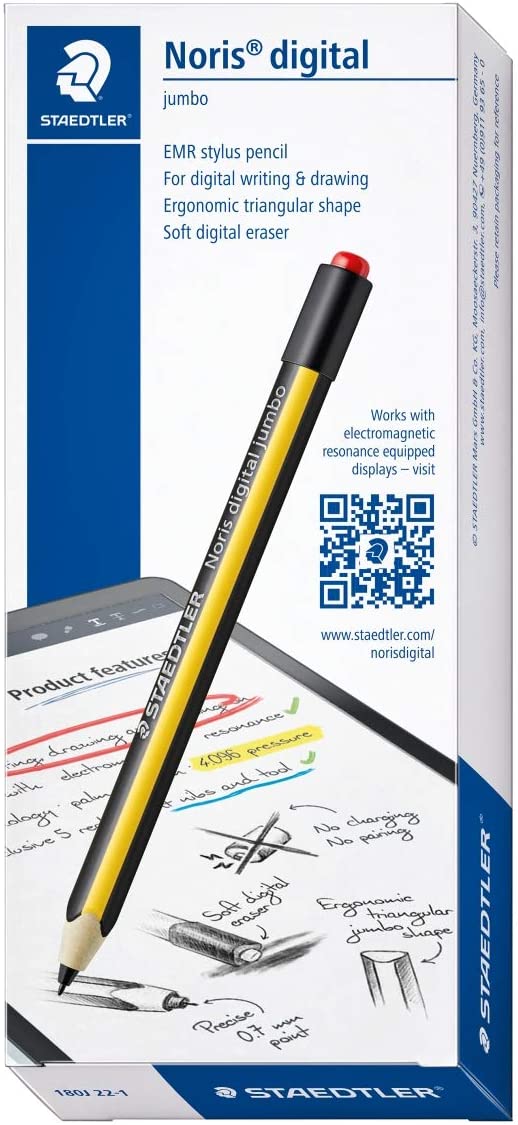 STAEDTLER Jumbo EMR 觸控筆 連 5支替換筆芯