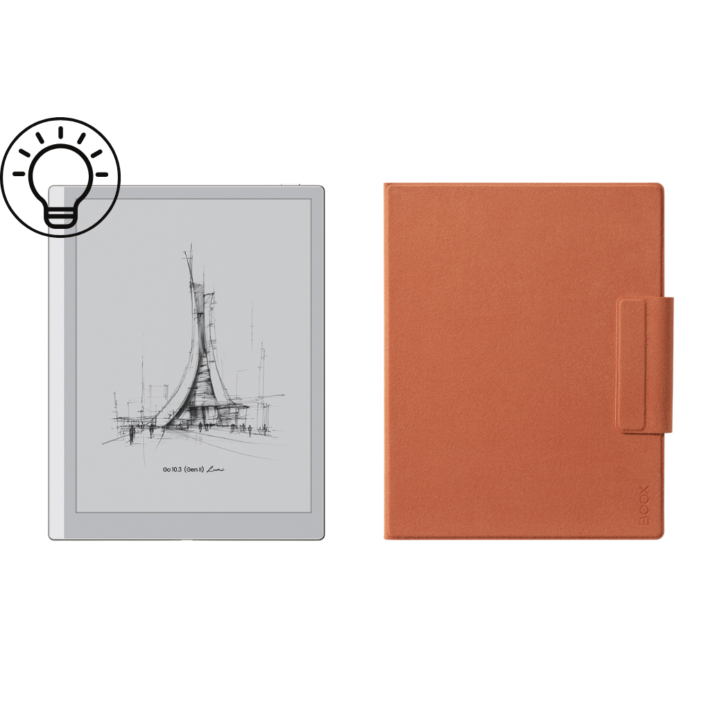 BOOX 10.3'' Go 10.3 (Gen II) Lumi帶前光 黑白電子書墨水屏平板閱讀器