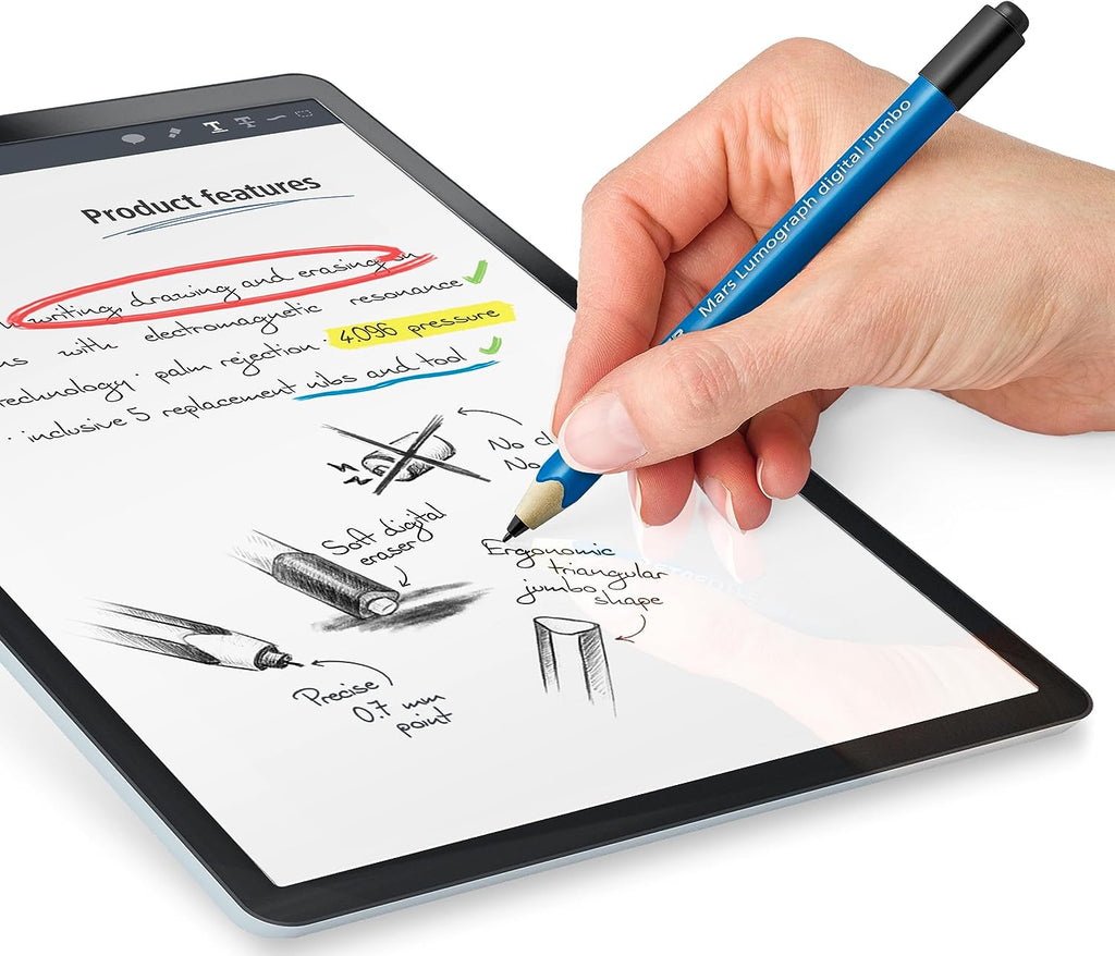 STAEDTLER Jumbo EMR 觸控筆 連 5支替換筆芯